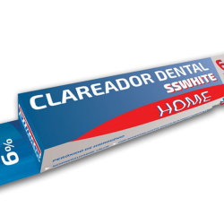 Clareador SSW home 6% - c/1 seringa c/3 g e 1 ponta aplicadora