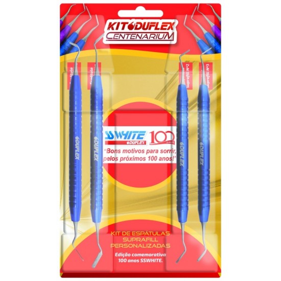 KIT DUFLEX CENTENARIUM COR AZUL. ANVISA Nº 80149710239 KIT DUFLEX CENTENARIUM COR AZUL. ANVISA Nº 80149710239
