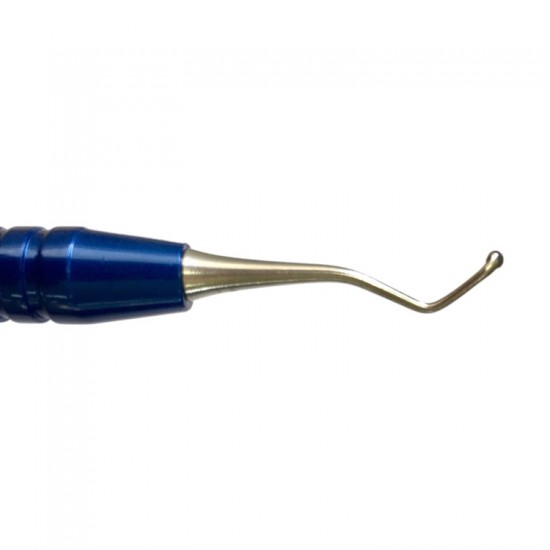 ESCAVADOR SSWHITE #11 1/2 ANODIZADO AZUL COM CABO DE ALUMÍNIO. ANVISA Nº 80149710216 ESCAVADOR SSWHITE #11 1/2 ANODIZADO AZUL COM CABO DE ALUMÍNIO. ANVISA Nº 80149710216