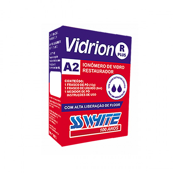 Vidrion Plus R Kit - pó 10 g/líq 8 ml A2